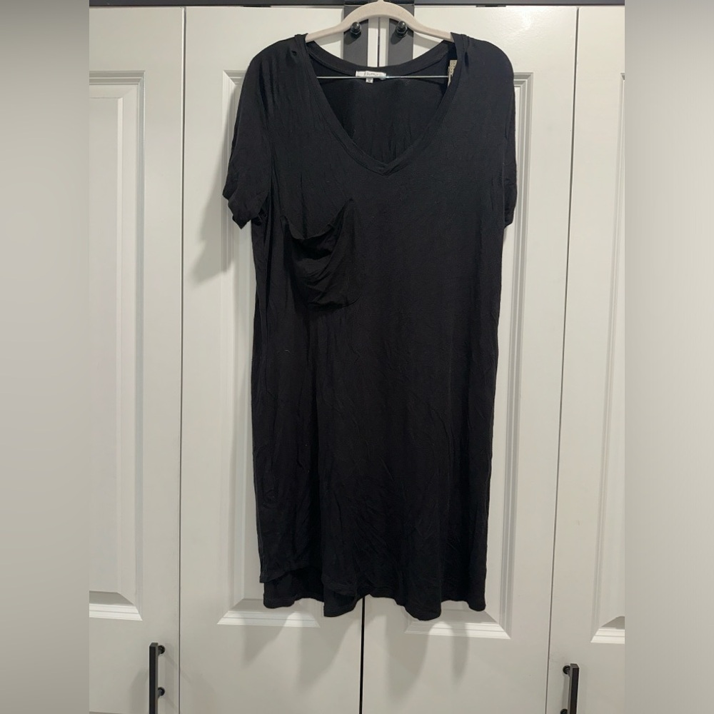 Z Supply women’s black tshirt dress